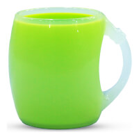 Drinking Plastic Coffee Mug 1pcs color greenf8776c33645412b435b5b452e125f68f