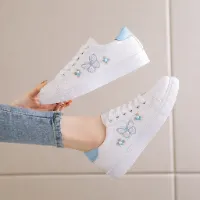 sky-blueb21428b4921a08959883f3fa5adeba33 Ladies Butterfly Print Sneakers color sky-blueb21428b4921a08959883f3fa5adeba33