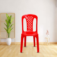 Tanin CH-52A Slim Chair for Home | Plastic chair color red05e8358883cefc43601c43793f4d81c6