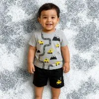 Kids Cotton t shirt & Pant Set color Ass963d051b60030edfcea1b9eb1d096ff7
