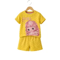 Kids Cotton t shirt & Pant Set color Master-Yellow11e9a5c47eb91e25761368f2d634748c