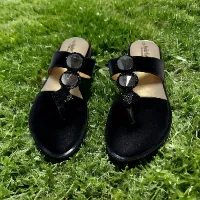 Blackf318ec56fea717092013d282adc075de Ladies Flat Slipper Stone sandal color Blackf318ec56fea717092013d282adc075de