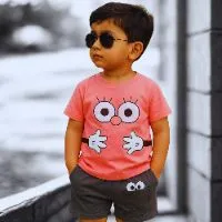 pinkf2c5e7afd60bcb06f8c338fcf496ceda Kids Cotton t shirt & Pant Set color pinkf2c5e7afd60bcb06f8c338fcf496ceda