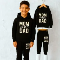 Full Sleeve Winter Set for Kids color Blackf318ec56fea717092013d282adc075de