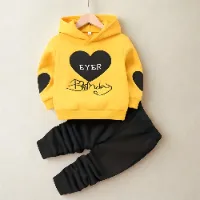 Full Sleeve Winter Set for Kids color Blackf318ec56fea717092013d282adc075de