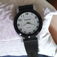 Analog Watch For Women- Black & White- watch for women
 color Black---White-9a6c19380702bf67d63d004ea372f4c2