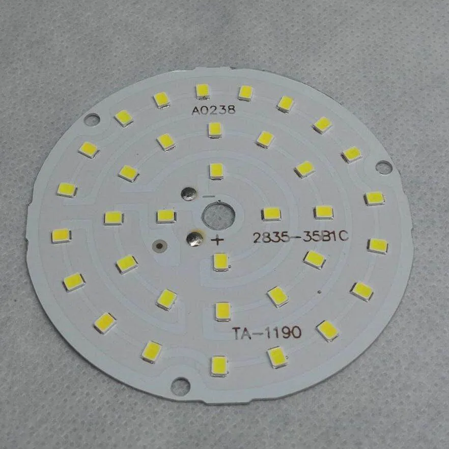 Rechargeable LED lamp Plate 5V 12W AC DC Backup Lamp Using 18650 Battery