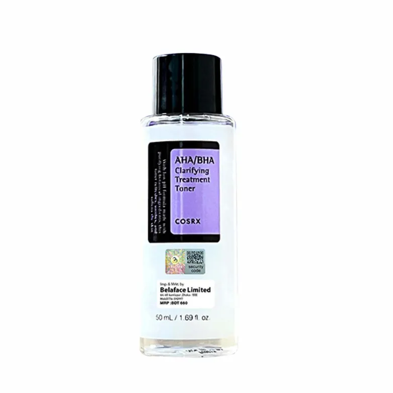 International Korean Product Cosrx AHA/BHA Clarifying Treatment Toner 50ml
