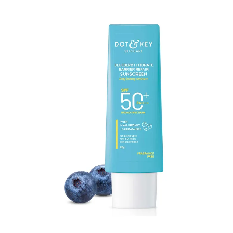 Dot & Key Blueberry Hydrate Barrier Repair Sunscreen SPF 50+ PA+ 80g