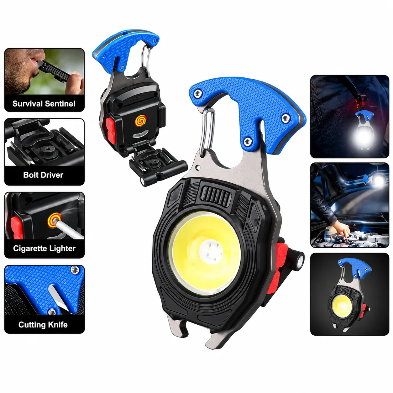 Rechargeable Keychain Light