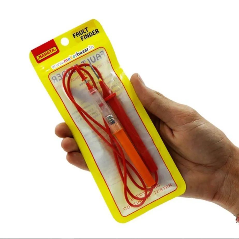 Nahata Fault Finder Electronic Continuity Tester with Button CellsAnalog Multimeter