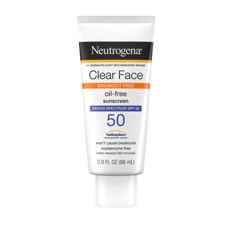 Clear Face Oil-Free Sunscreen SPF50 88ml