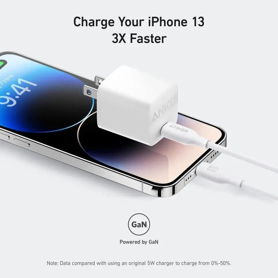 Anker 313 GaN 30W Foldable Charger PIQ 3.0