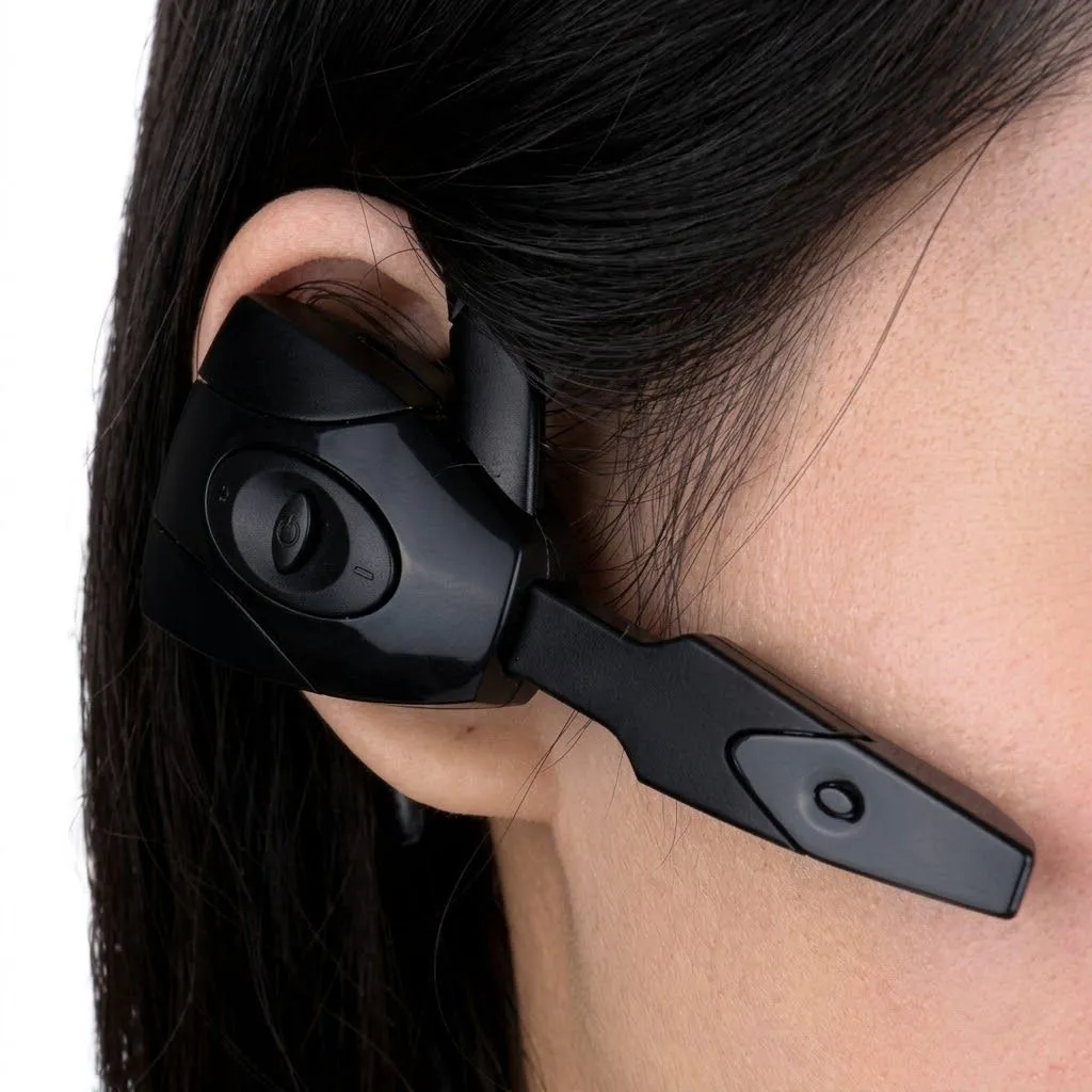 Enjoy wireless audio with this Bluetooth headphone, featuring HD stereo sound and a microphone for music, online calls, and day-to-day listening.