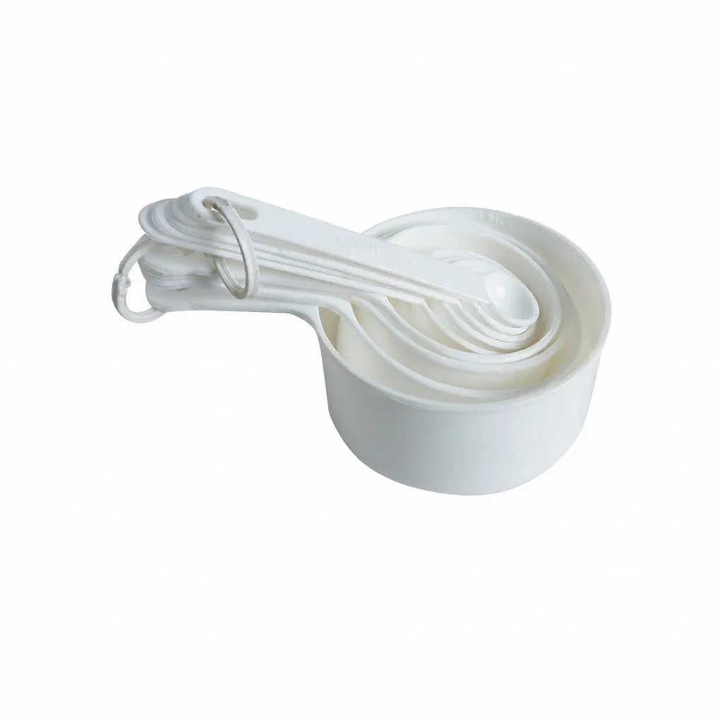Measerment Cup Set - White