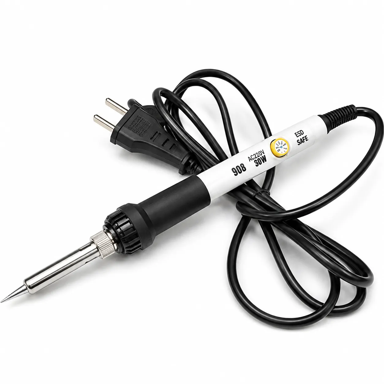 60W Soldering Iron XCY 908 Adjustable 200-450 Temperature Control Hand tools High Insulated