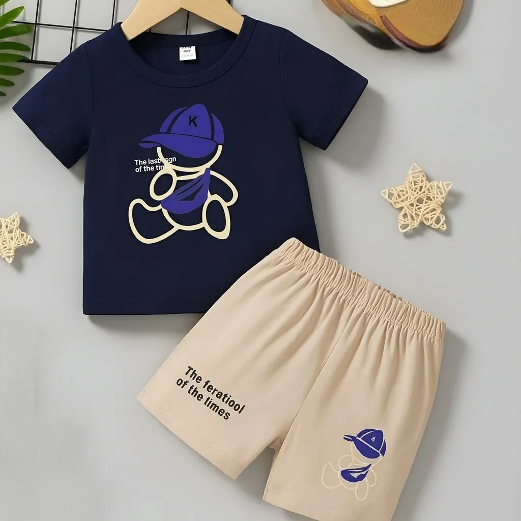 Kids Cotton t shirt & Pant Set