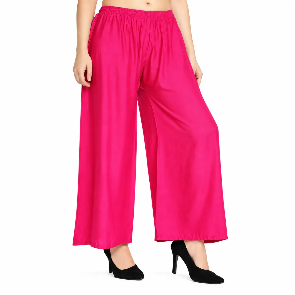 Women’s Cerise Pink China Linen Palazzo