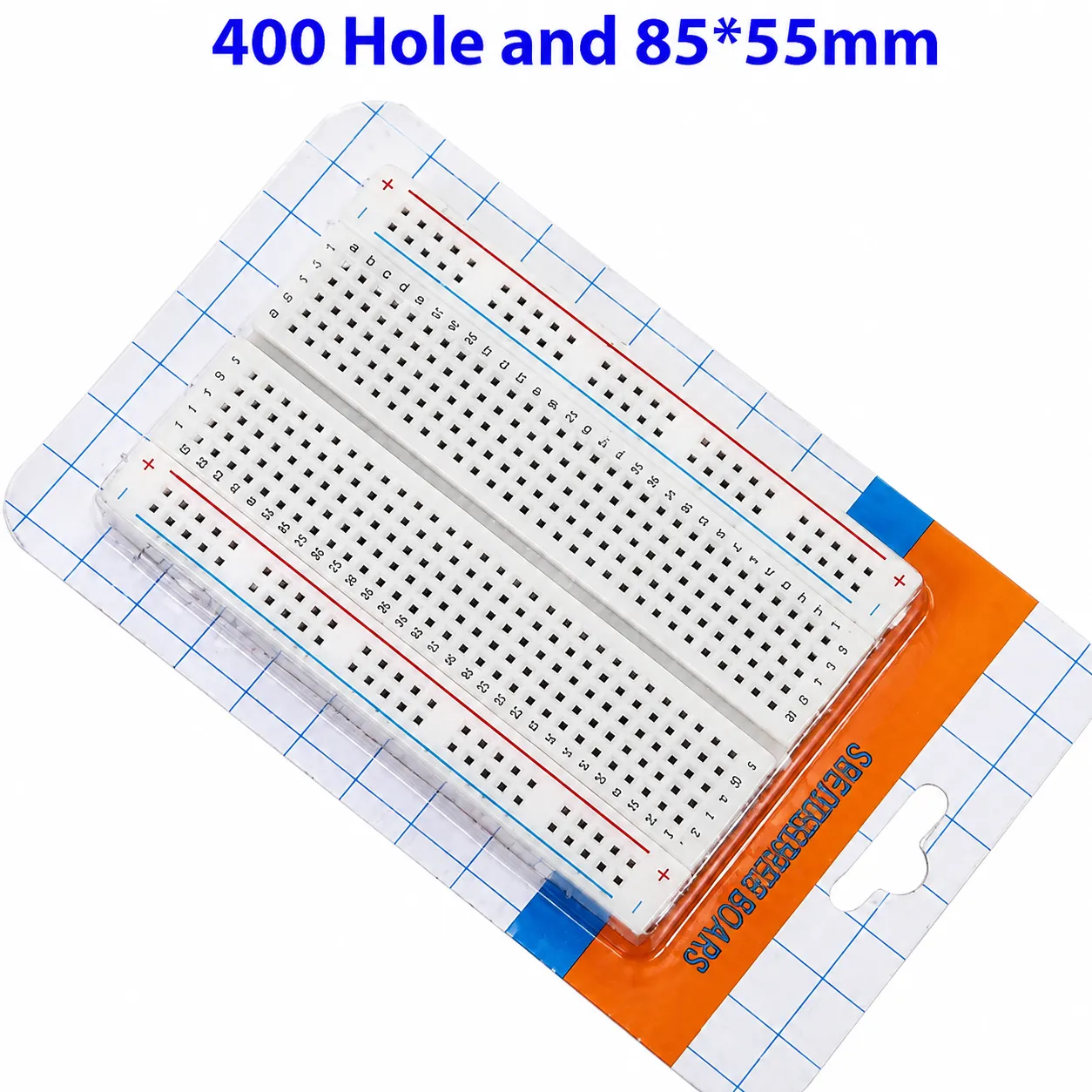 Breadboard Protoboard 400 pin/ties/holes/points solderless mini breadboard Breadboard Kit