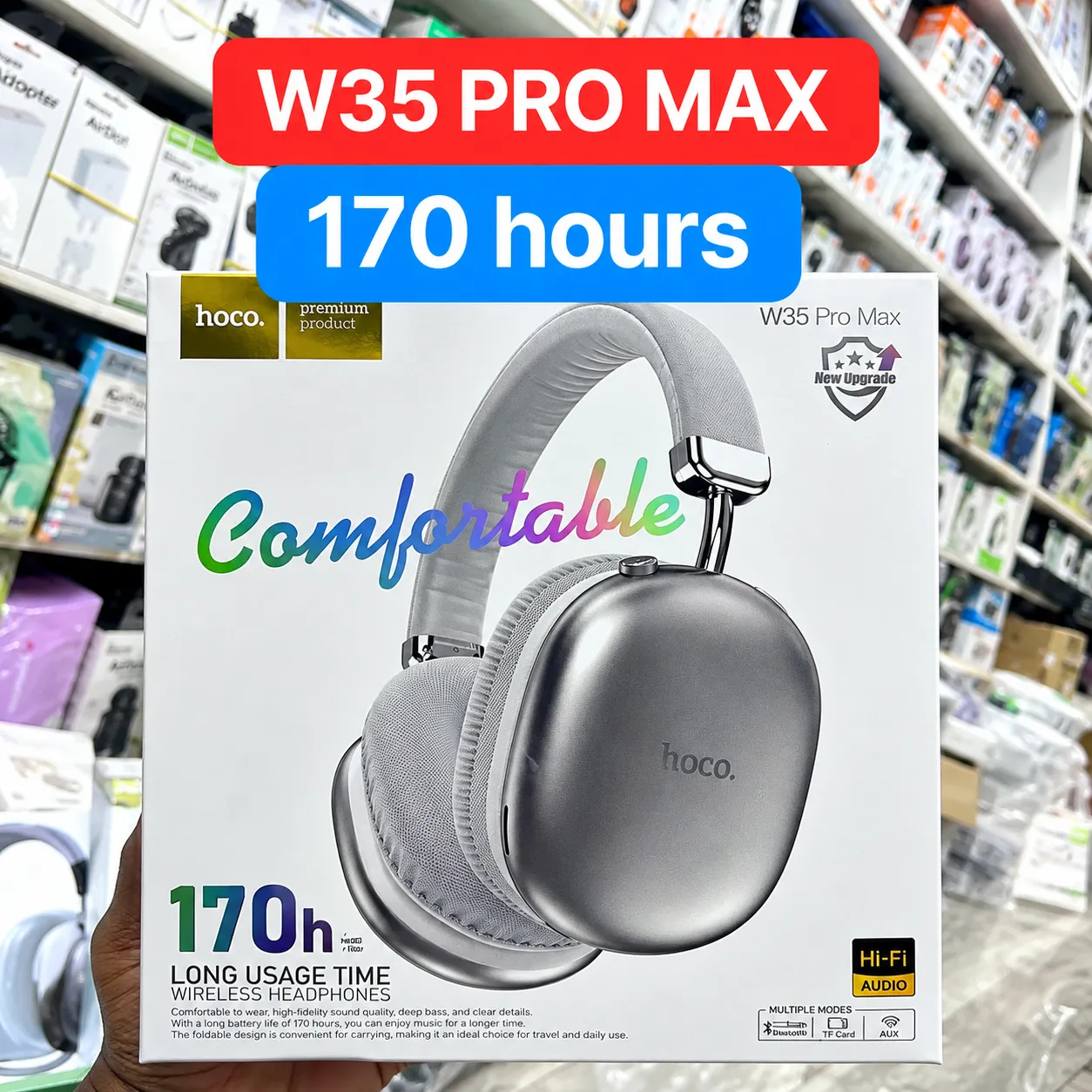 Hoco W35 pro max Bluetooth Wireless Headphone