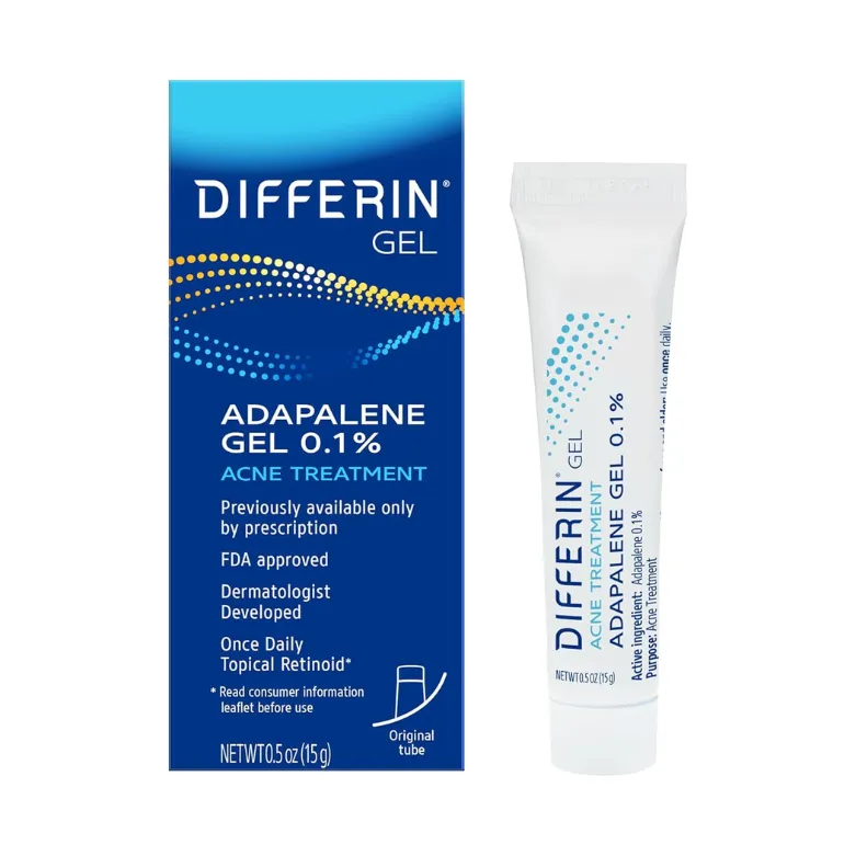 Adapalene 0.1% Acne Treatment Gel 15g – Retinoid Formula