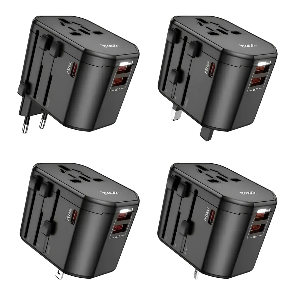 HOCO AC15 Walker 3-Port PD20W + 2USB Universal Conversion Charger