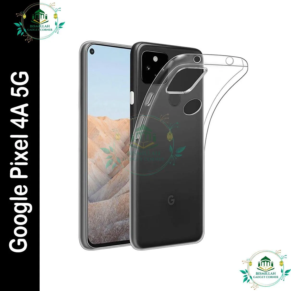 Google Pixel 4A 5G Luxury transparent Protect Back Cover Soft Case