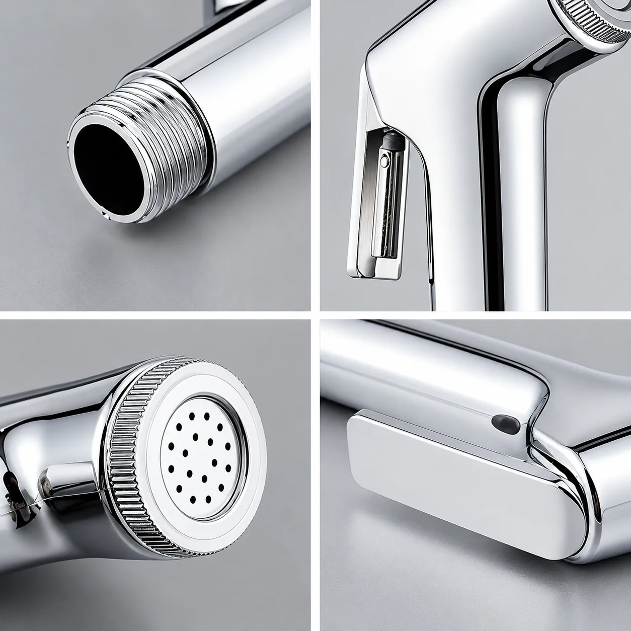 Bathroom push shower Tap
