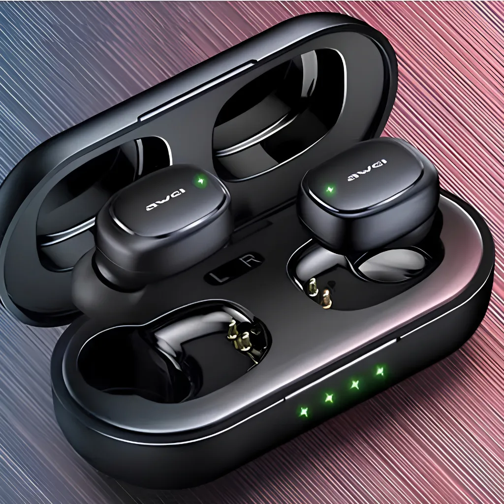 AWEI T13 Pro Bluetooth Earphones Wireless Waterproof Touch Earbuds Hifi Sound Quality