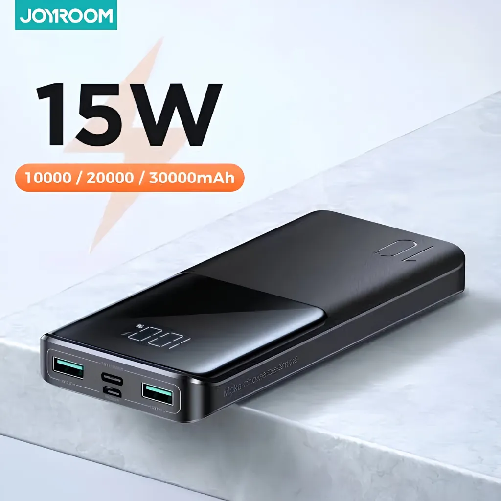 Joyroom jr-T013 digital display 15w power bank 10000mah