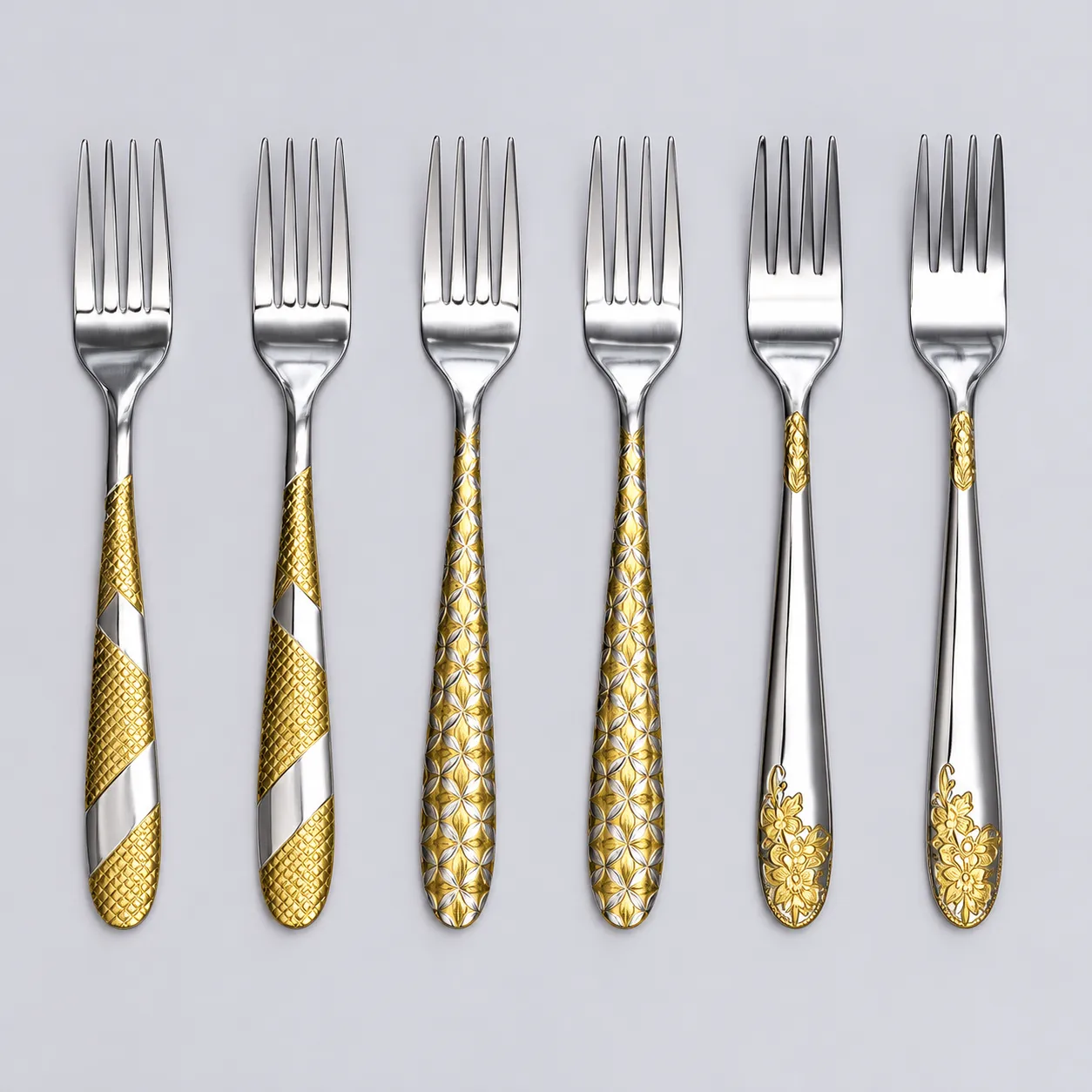 6 Pcs Stainless Steel Fork Set EB21516