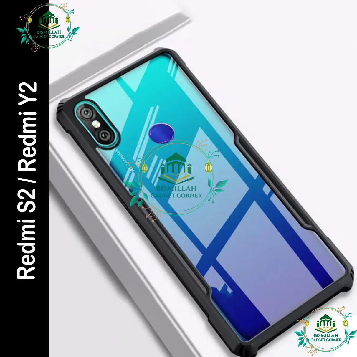 Original Xundd Back Cover for Xiaomi Redmi S2 / Redmi Y2 Transparent Hybrid Hard PC Back Bumper