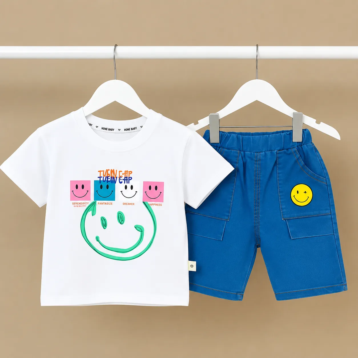 Kids Denim Set t shirt & Pant Set