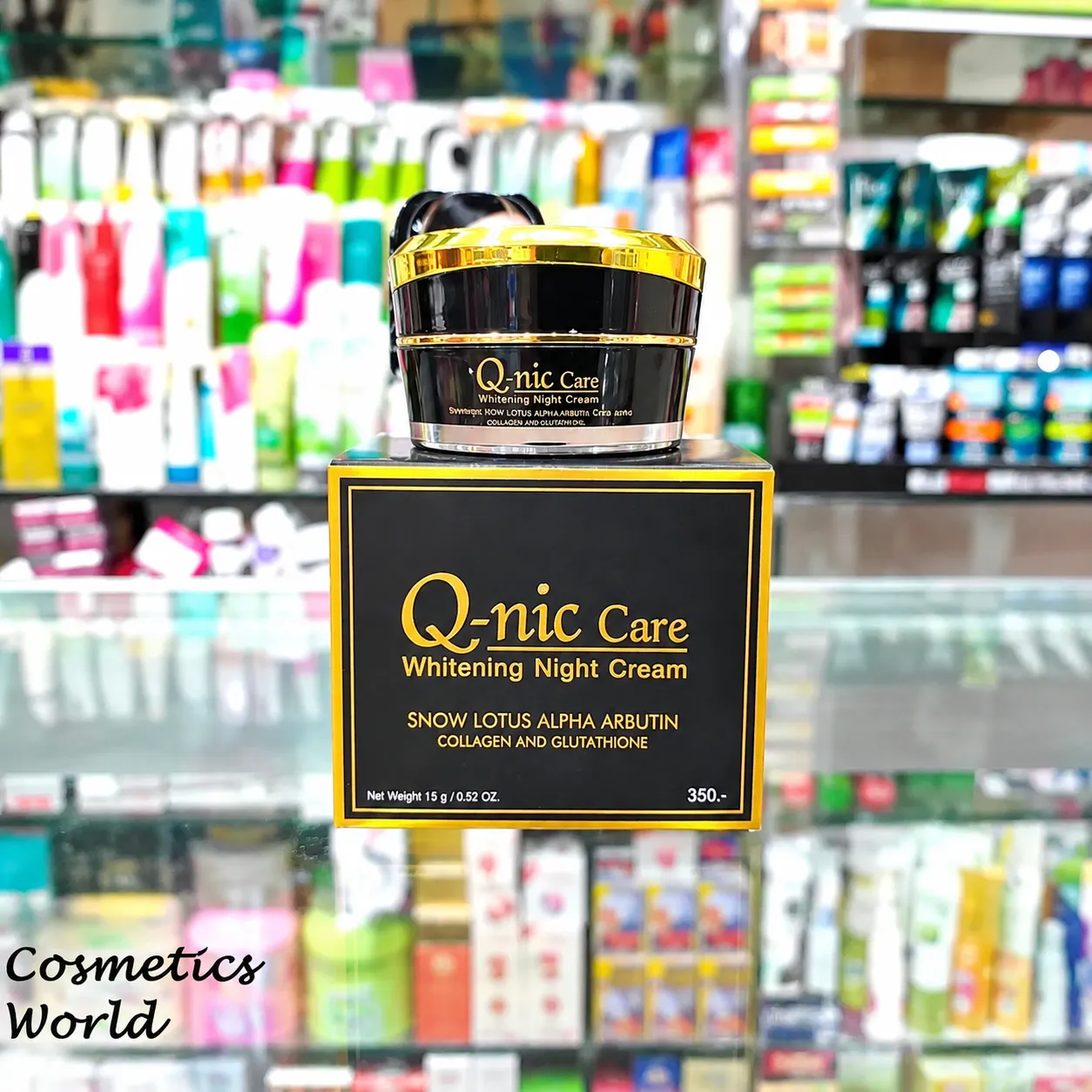 Q-nic Care Whitening Night Cream 15g 
