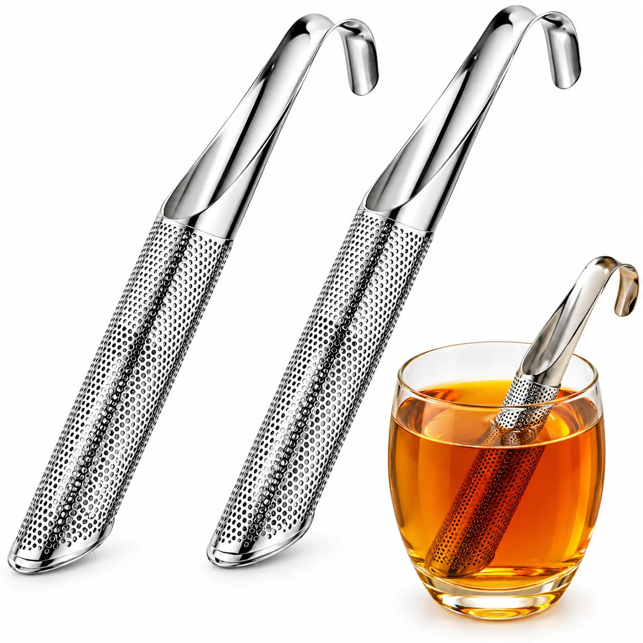 Stainless Steel Tea Strainer Diffuser Stick