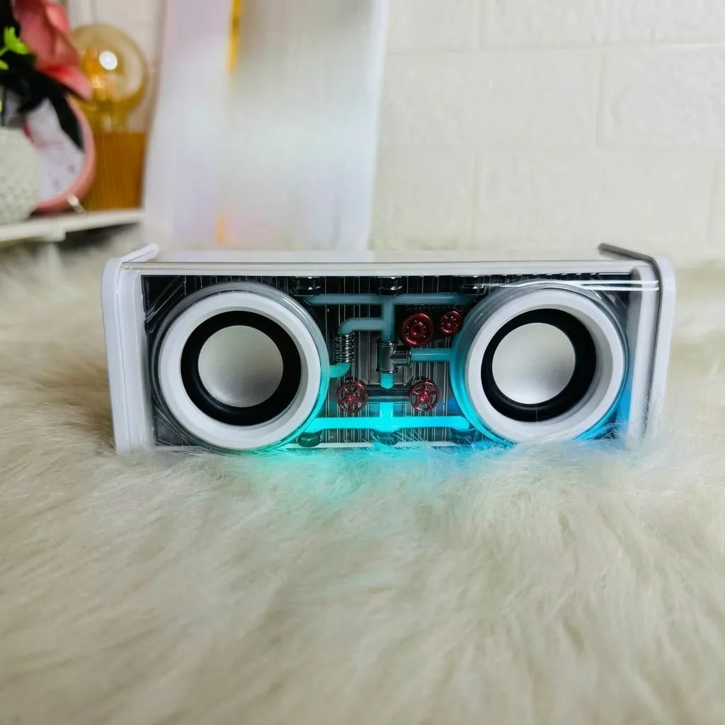 Armour Bluetooth Speaker Mecha Musical Box RGB LED