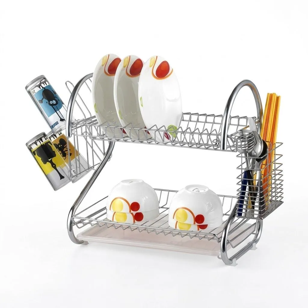 2 Layer Dish Drainer