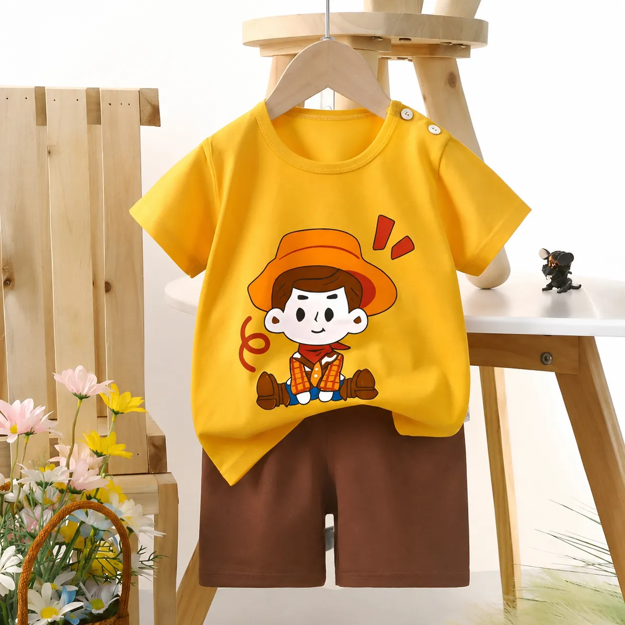 Kids Cotton t shirt & Pant Set