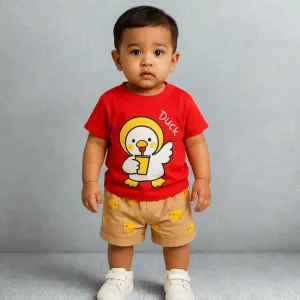 Kids Cotton t shirt & Pant Set