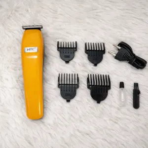 HTC AT-530 Professional Rechargeable 4 Clipper Hair and Beard Trimmer For Men