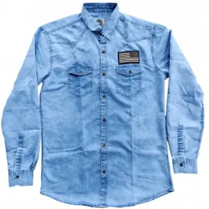 Mens Casual Long-Sleeve Denim Shirts: Timeless Style Essentials