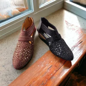 Ladies Party Wedge Sandal   
Women’s Fancy Sandal / Party Sandal