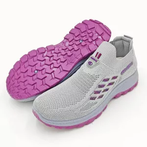 Walking Shoes 2023 Spring New Womens Slip-On Wear-Resistant Soft-Soled Shoes Breathable Mesh Shoes