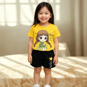Kids Cotton t shirt & Pant Set