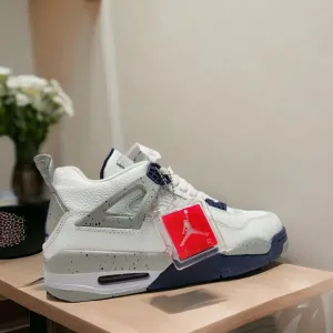Air Jordan 4 Retro || White Cement || High Neck || Grade – 1:1