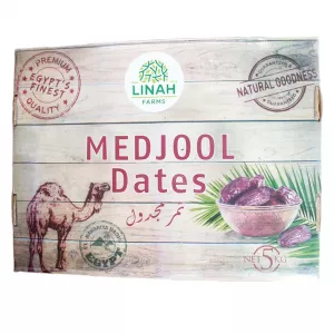 Linah Farms Premium Medjool JAMBO Dates - 1Kg