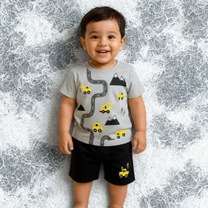 Kids Cotton t shirt & Pant Set