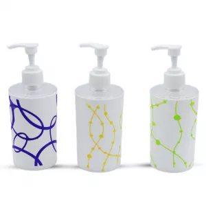 Hand Wash Liquid Plastic Jar Bathroom Soap (1 Piece) - Capacity 500ml (2.5×2.5×4.5inches)