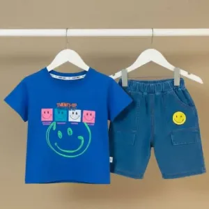 Kids Denim Set t shirt & Pant Set