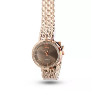 New Exclusive Stylish New Rose Gold Ladies Watch -Get this product at Padmazon